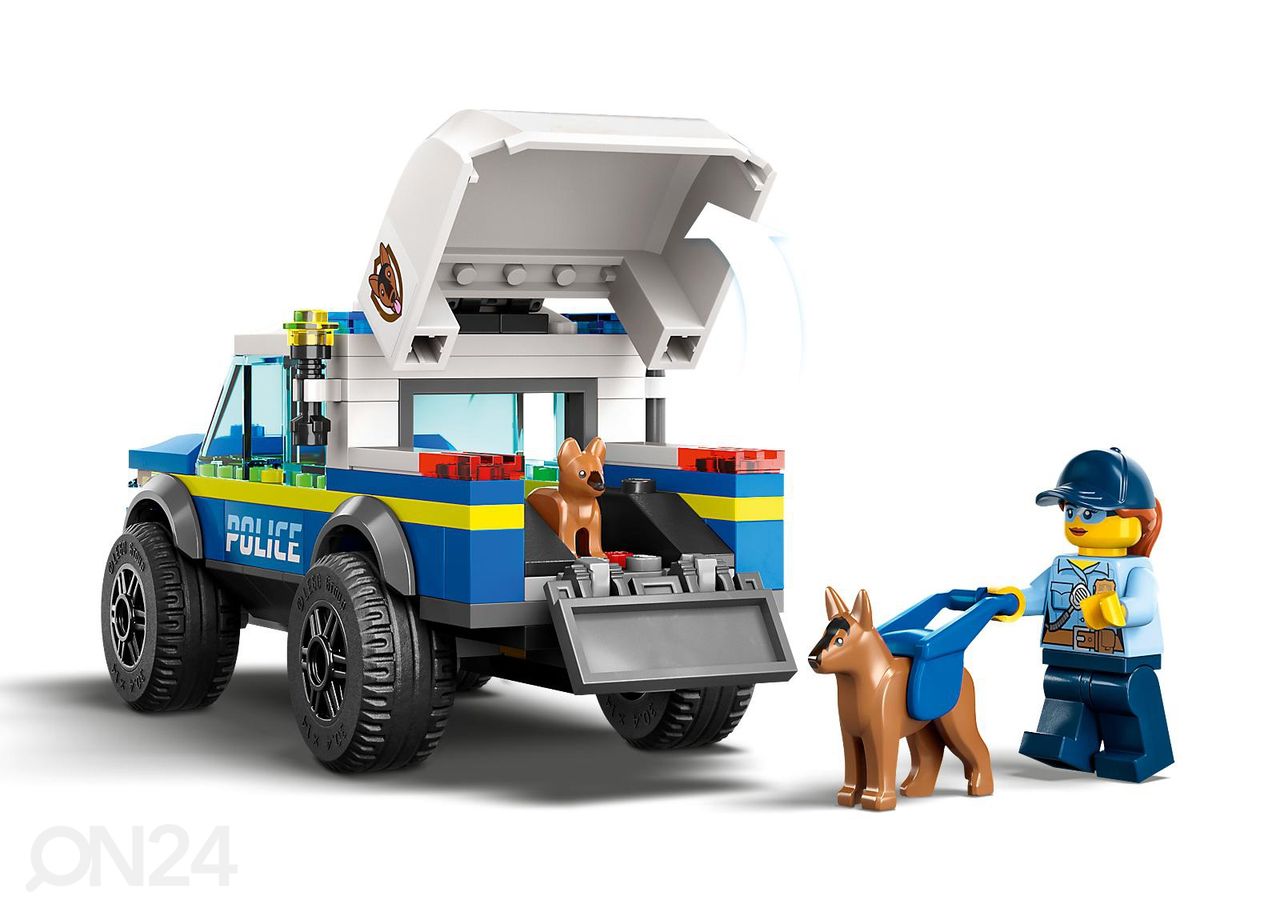 LEGO City Mobiilne politseikoera treening suurendatud