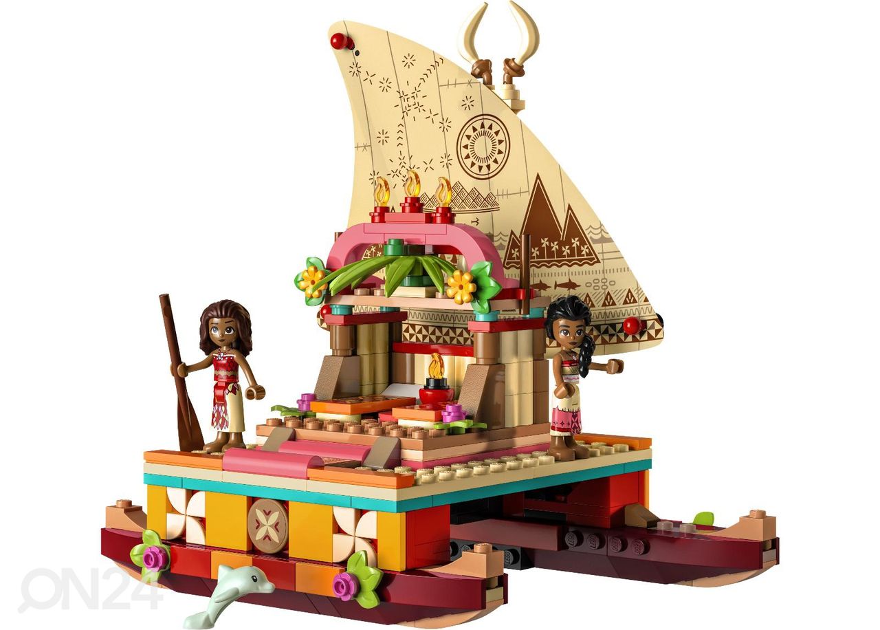 LEGO Disney Vaiana rännupaat suurendatud