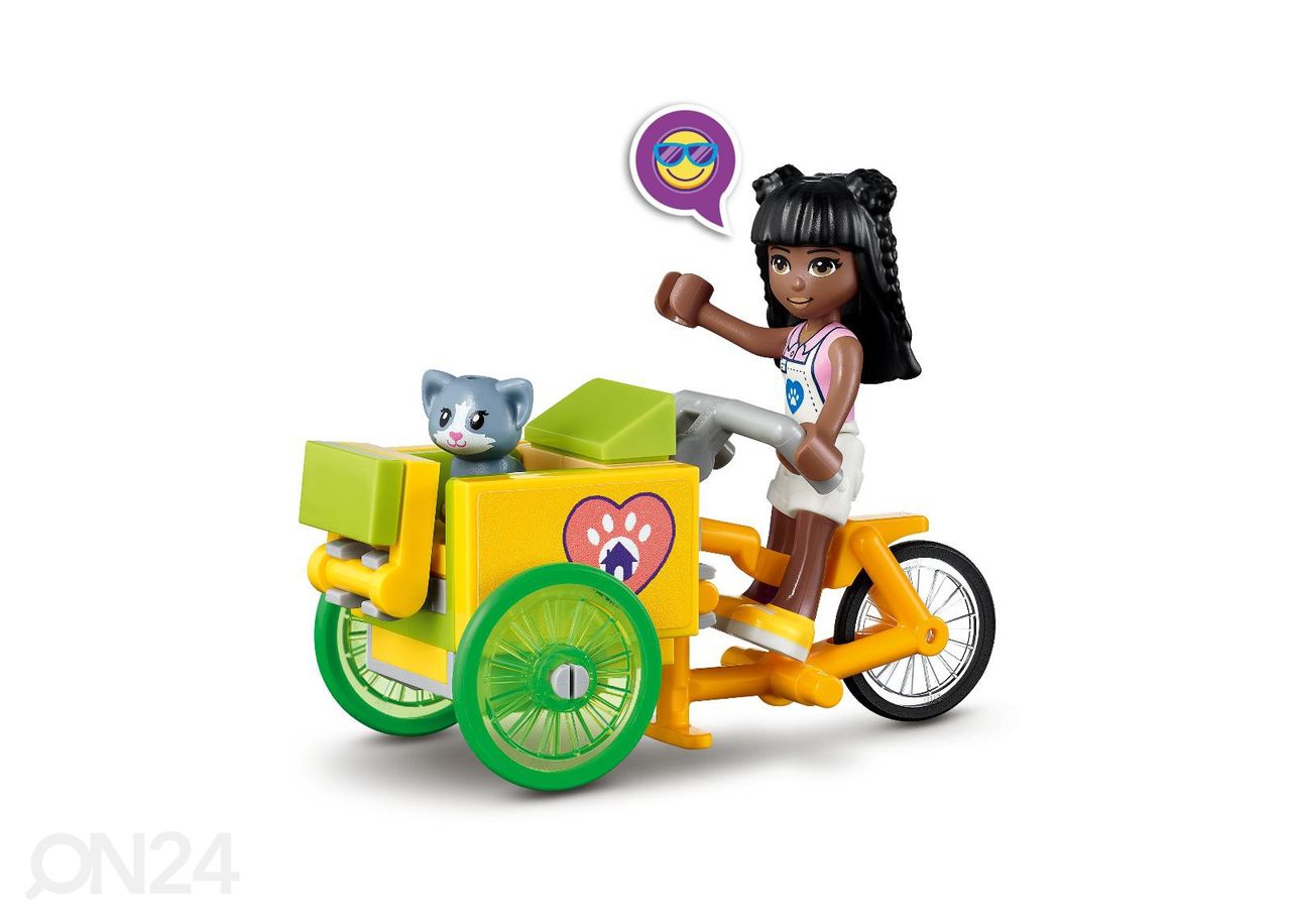 LEGO Friends Lemmikloomade adopteerimise kohvik suurendatud