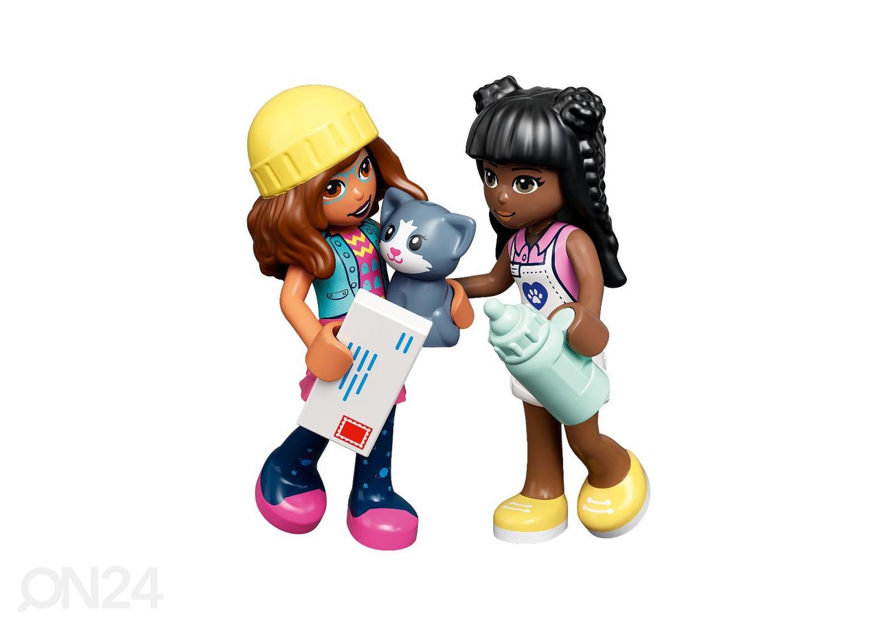 LEGO Friends Lemmikloomade adopteerimise kohvik suurendatud