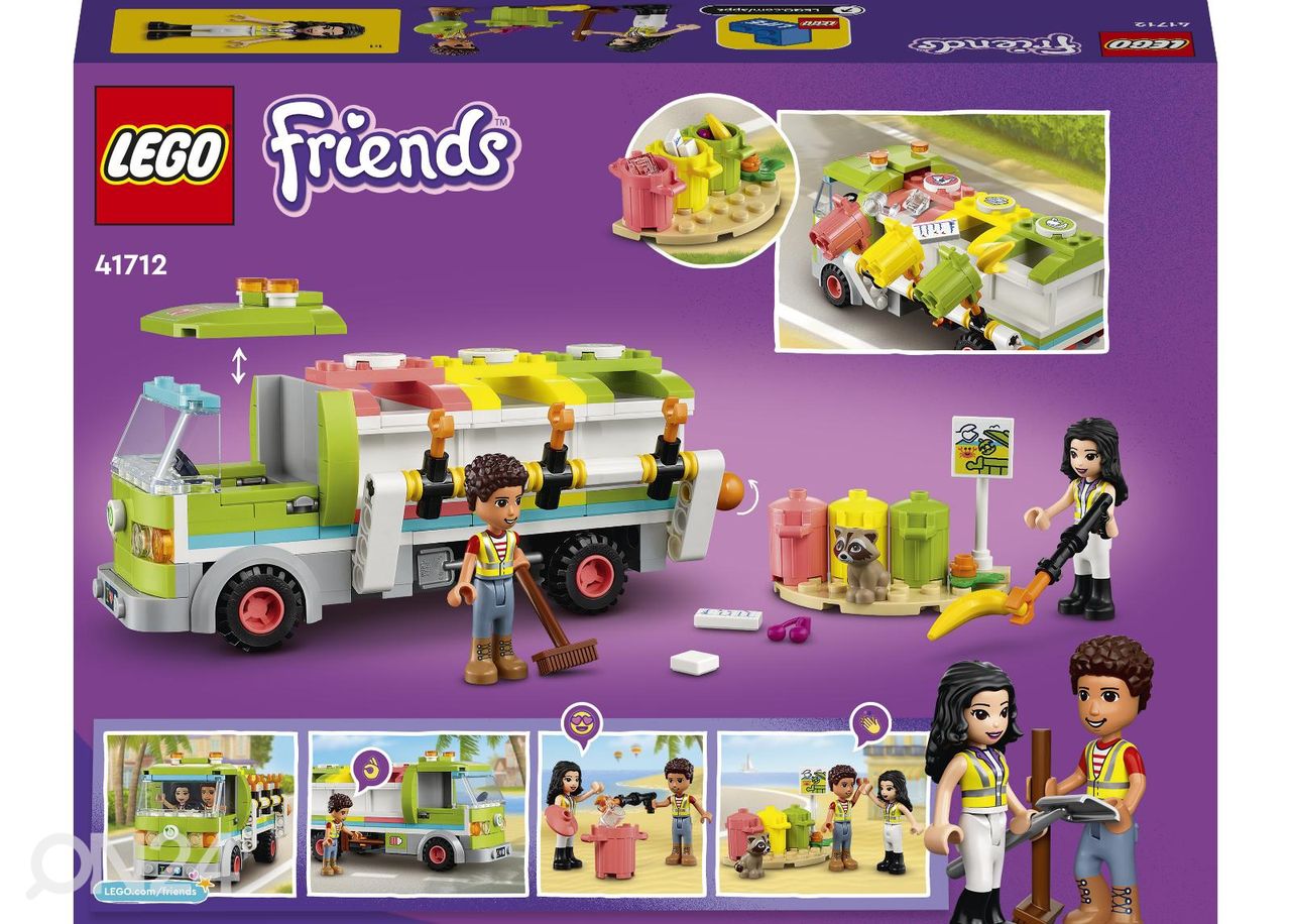 LEGO Friends Prügisorteerimisauto suurendatud