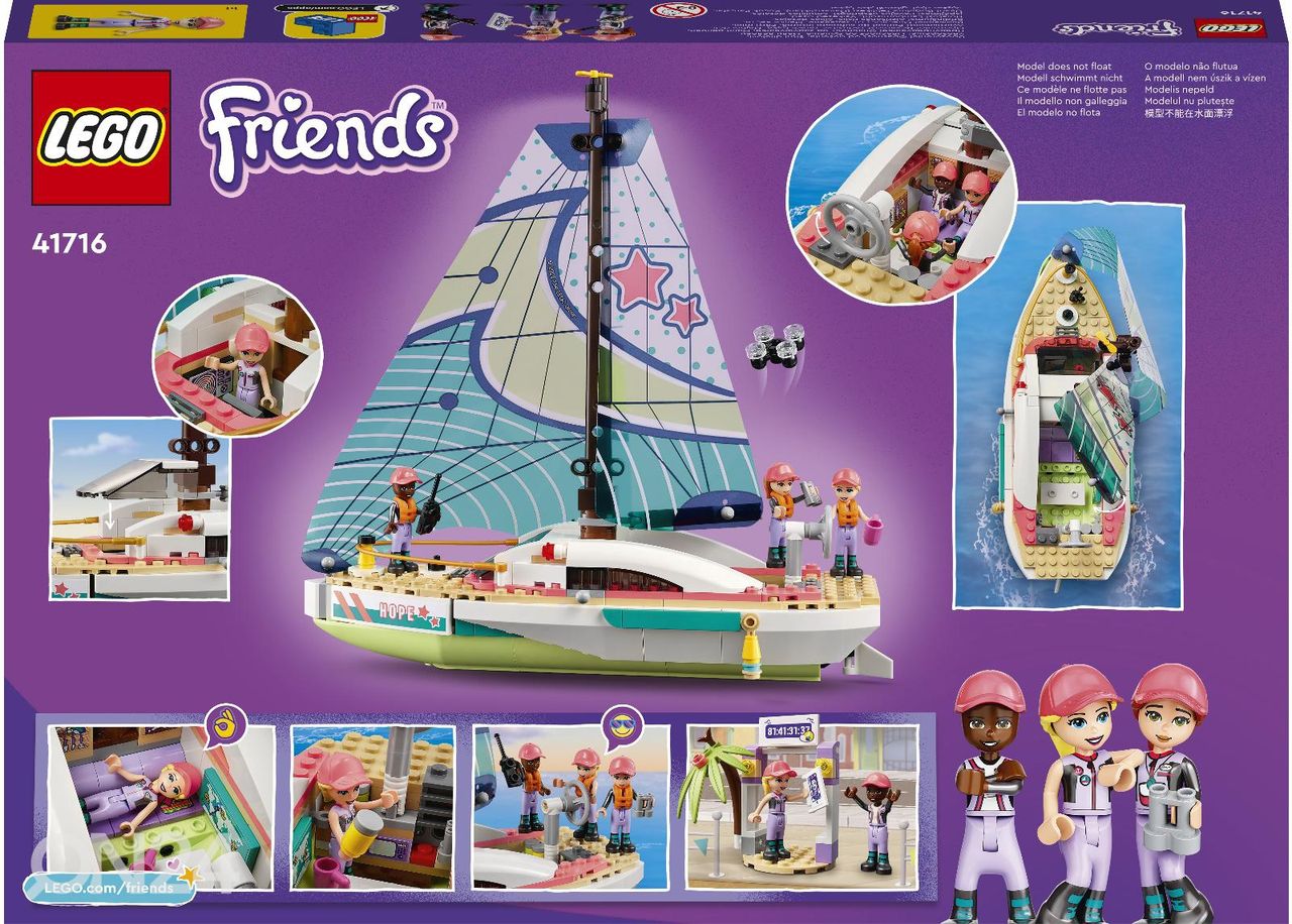 LEGO Friends Stephanie purjetamisseiklus suurendatud