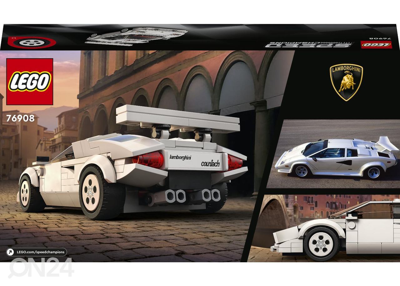 LEGO Speed Champions Lamborghini Countach suurendatud