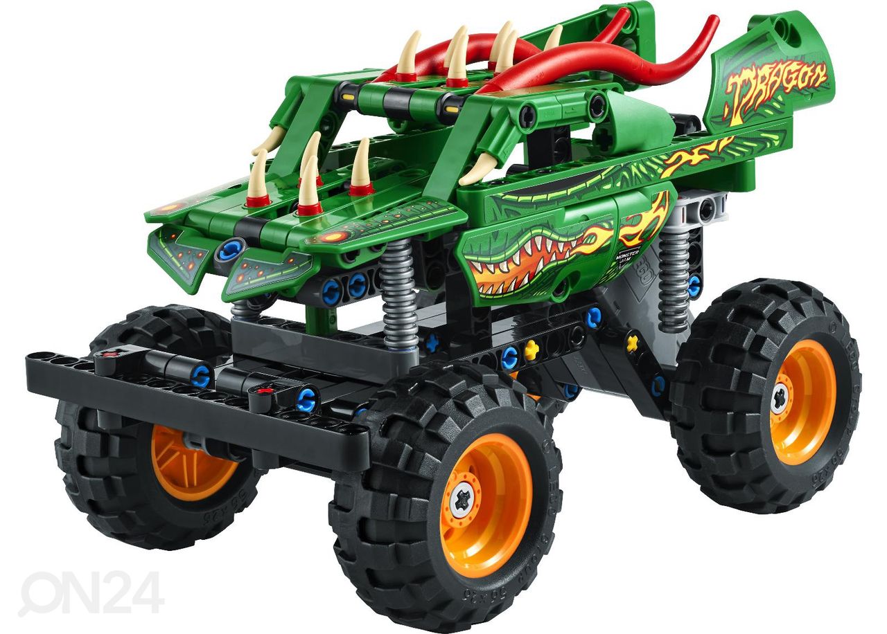 LEGO Technic Monster Jam Draakon suurendatud