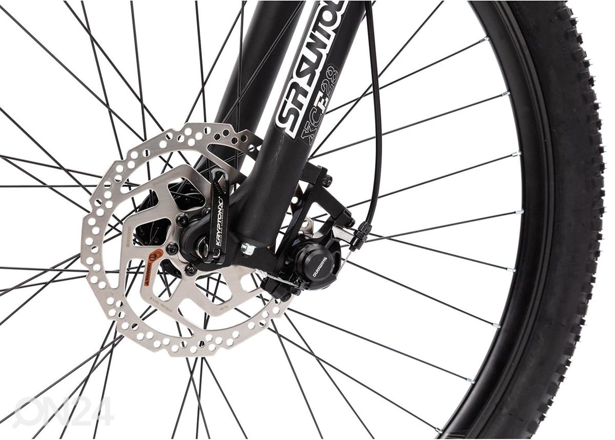 Maastikuratas MTB 9.2 29", must-sinine suurendatud