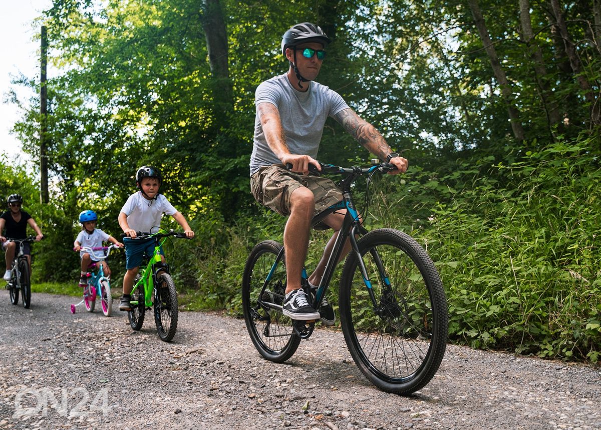 Meeste ja laste maastikuratas 27,5 tolli Huffy Carom Gravel must suurendatud