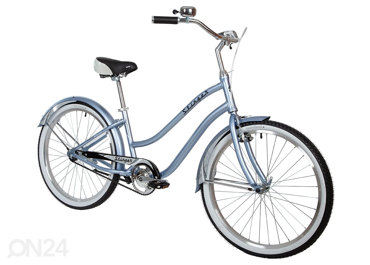 Naiste jalgratas Stinger Cruiser Lady 26", sinine suurendatud