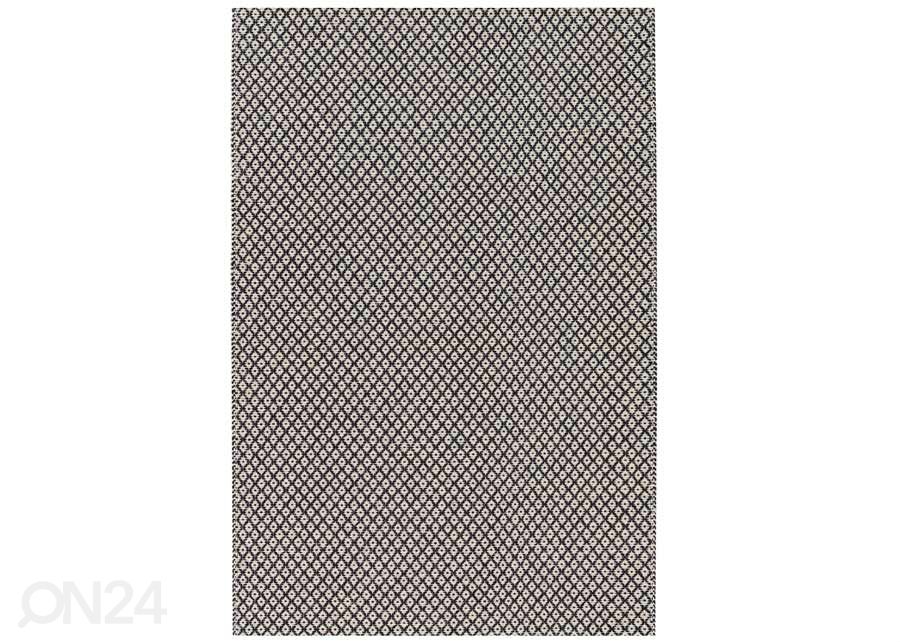 Narma plastikvaip Diby black-cream 70x100 cm suurendatud