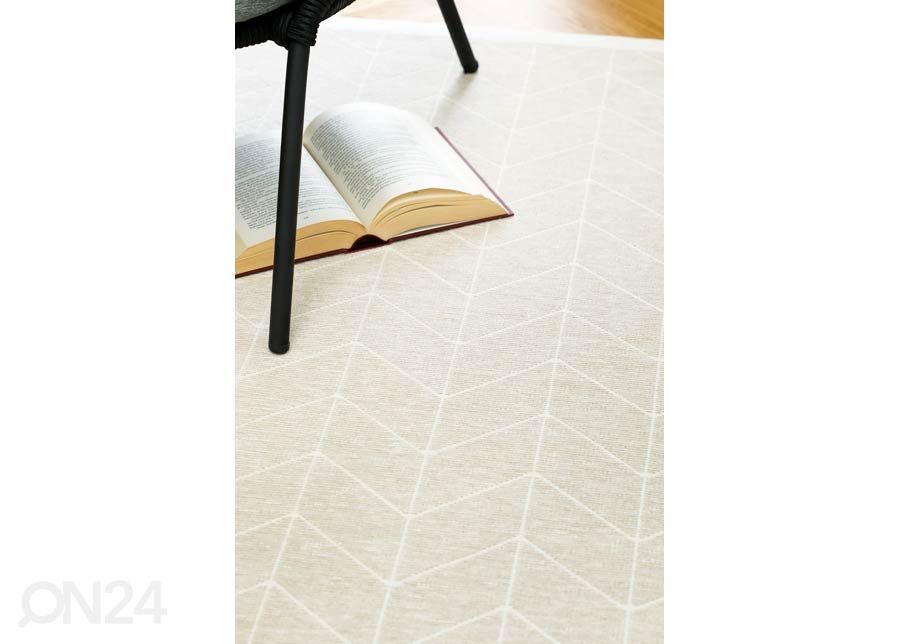 Narma smartWeave® BASIC vaip Tali white 140x200 cm suurendatud