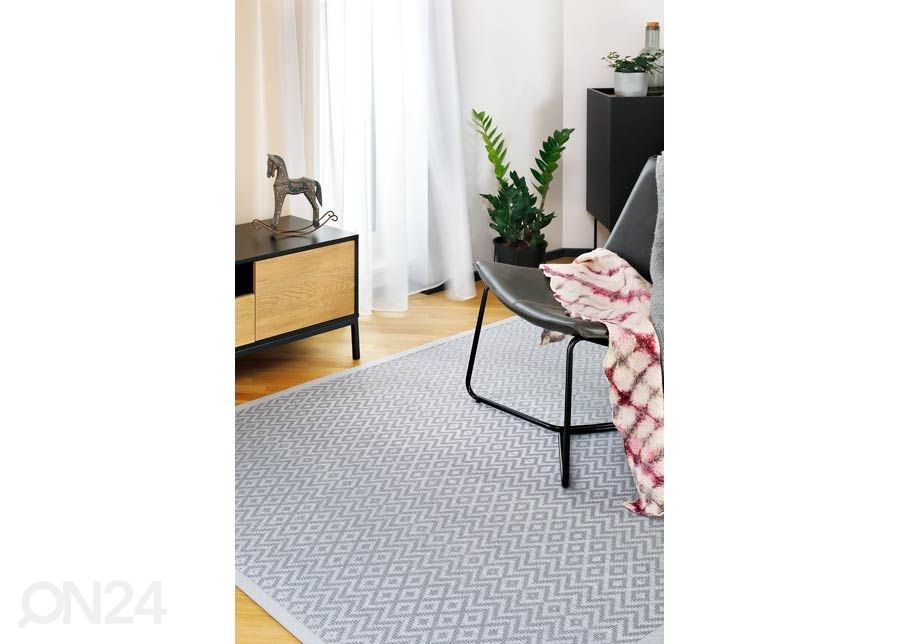 Narma smartWeave® TWIN vaip Are silver 100x160 cm suurendatud