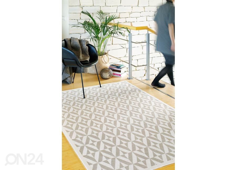 Narma smartWeave® TWIN vaip Püha white 100x160 cm suurendatud