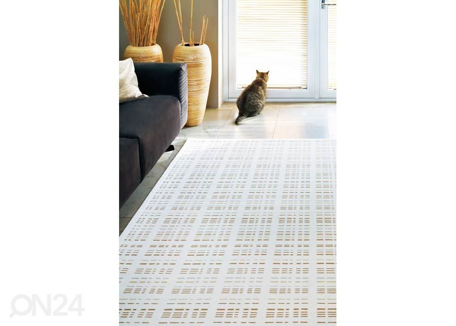 Narma smartWeave® vaip Bog white 100x160 cm suurendatud