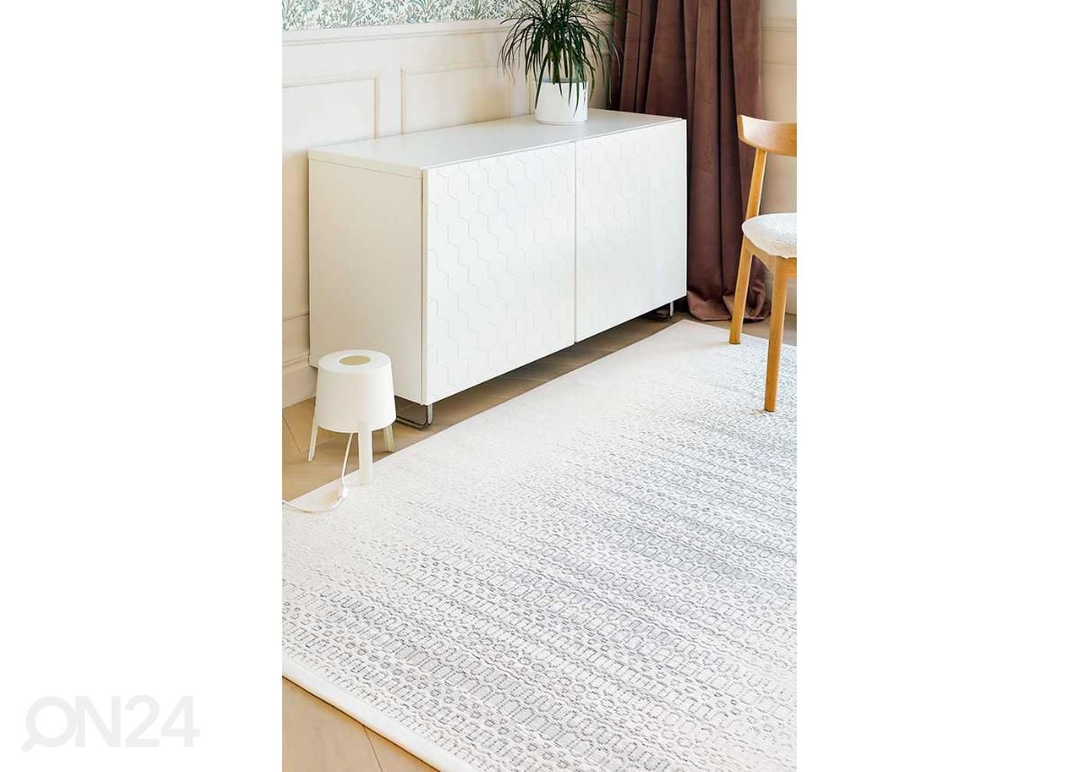 Narma smartWeave® vaip Hanila white 140x200 cm suurendatud