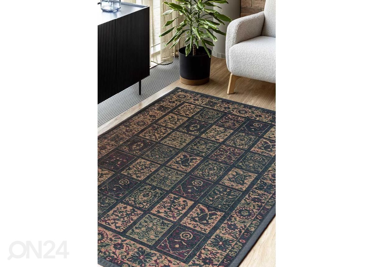 Narma smartWeave® vaip Kalvi carbon multi 140x200 cm suurendatud