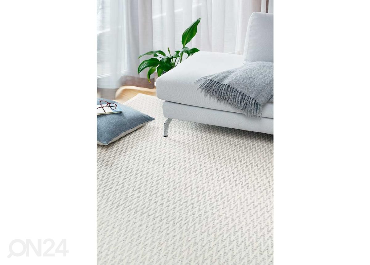 Narma smartWeave® vaip Kiska white 140x200 cm suurendatud