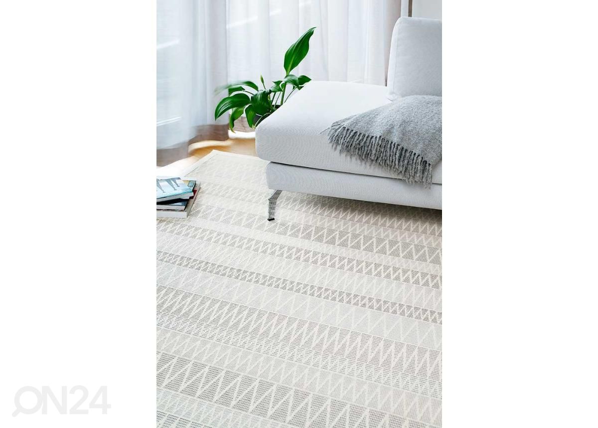 Narma smartWeave® vaip Kiska white 140x200 cm suurendatud