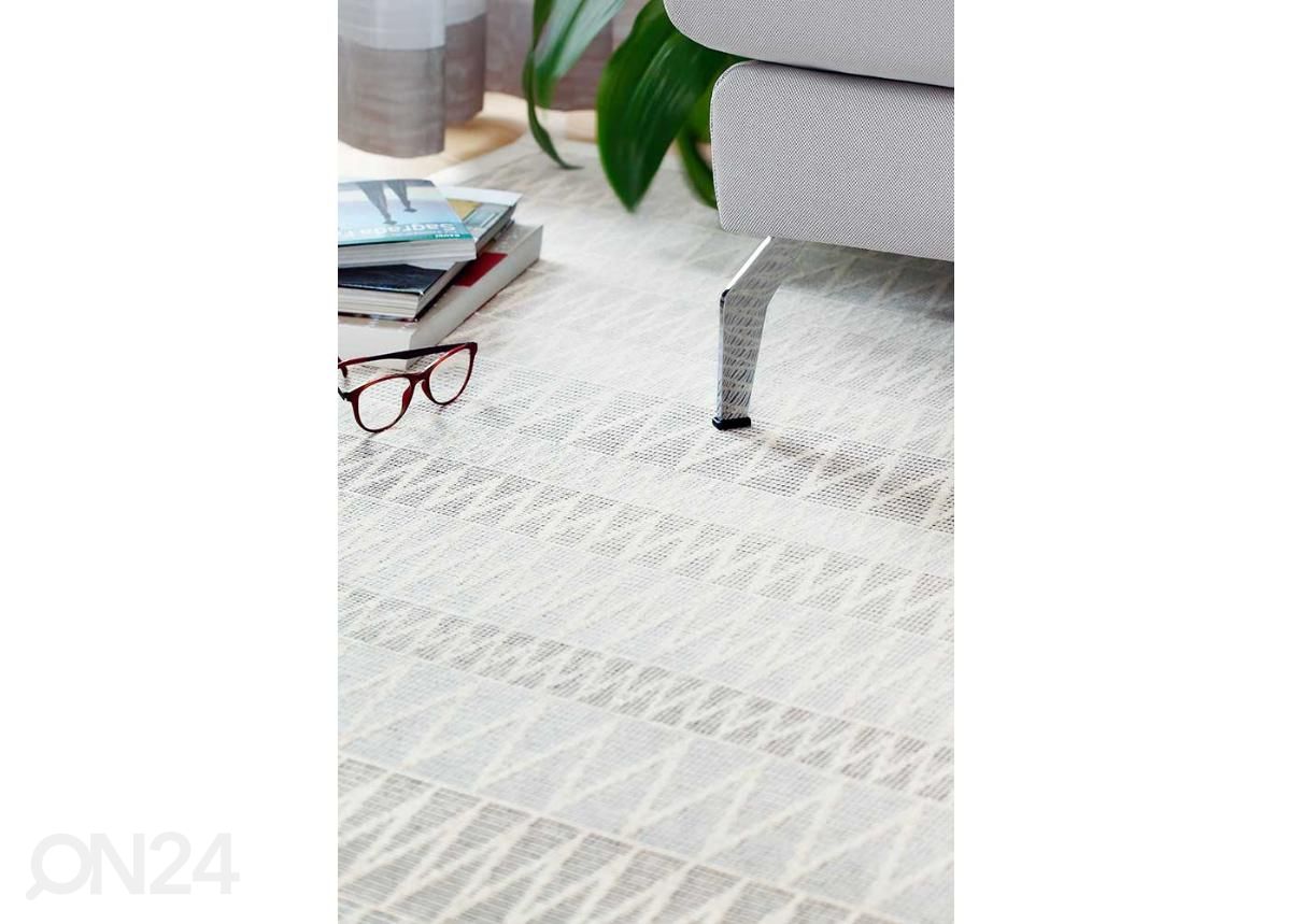 Narma smartWeave® vaip Kiska white 140x200 cm suurendatud