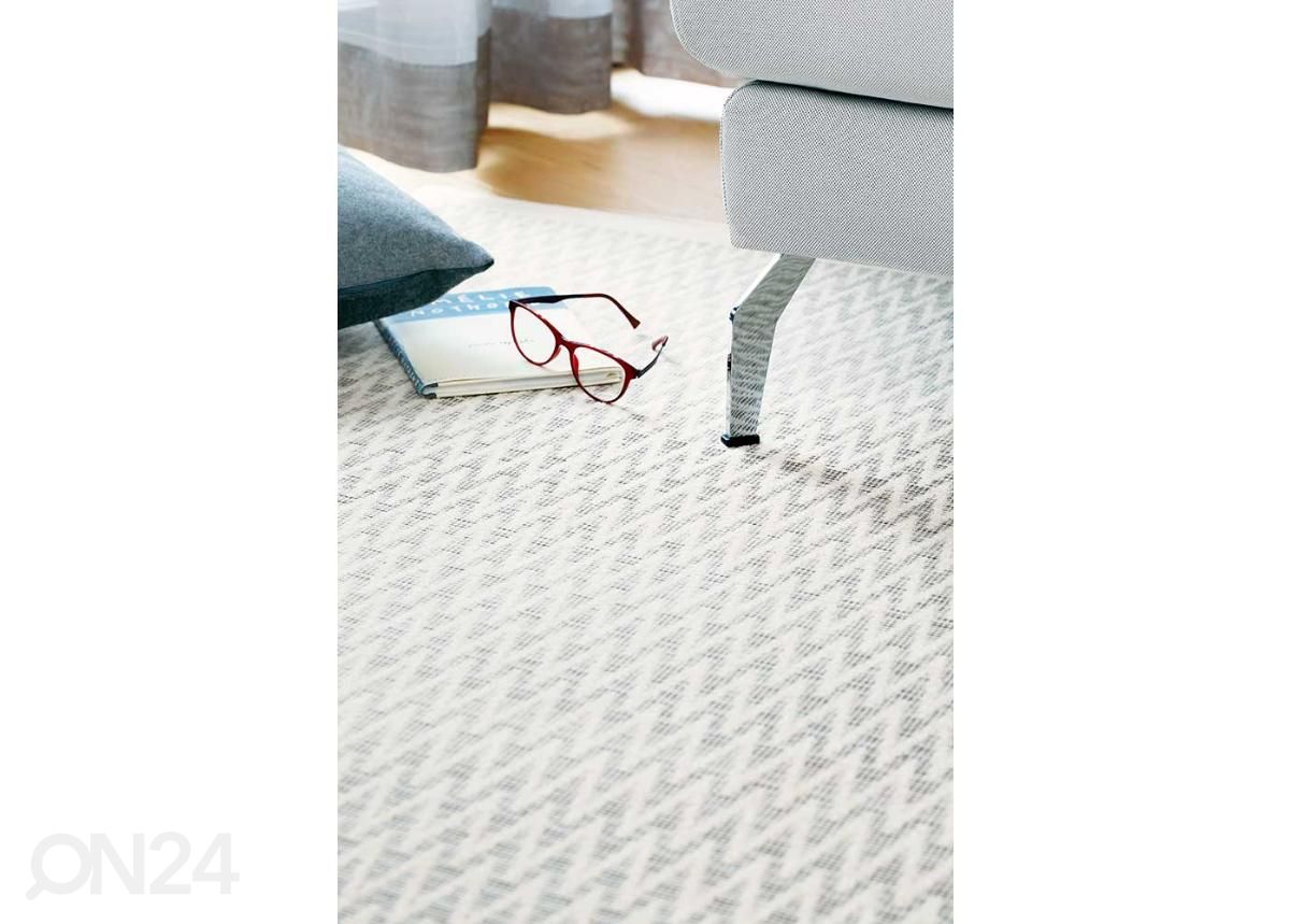 Narma smartWeave® vaip Kiska white 140x200 cm suurendatud