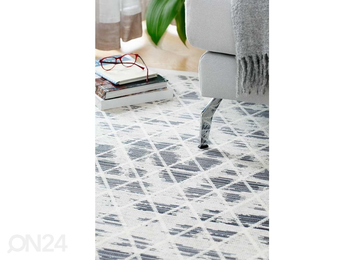 Narma smartWeave® vaip Kuma white 100x160 cm suurendatud