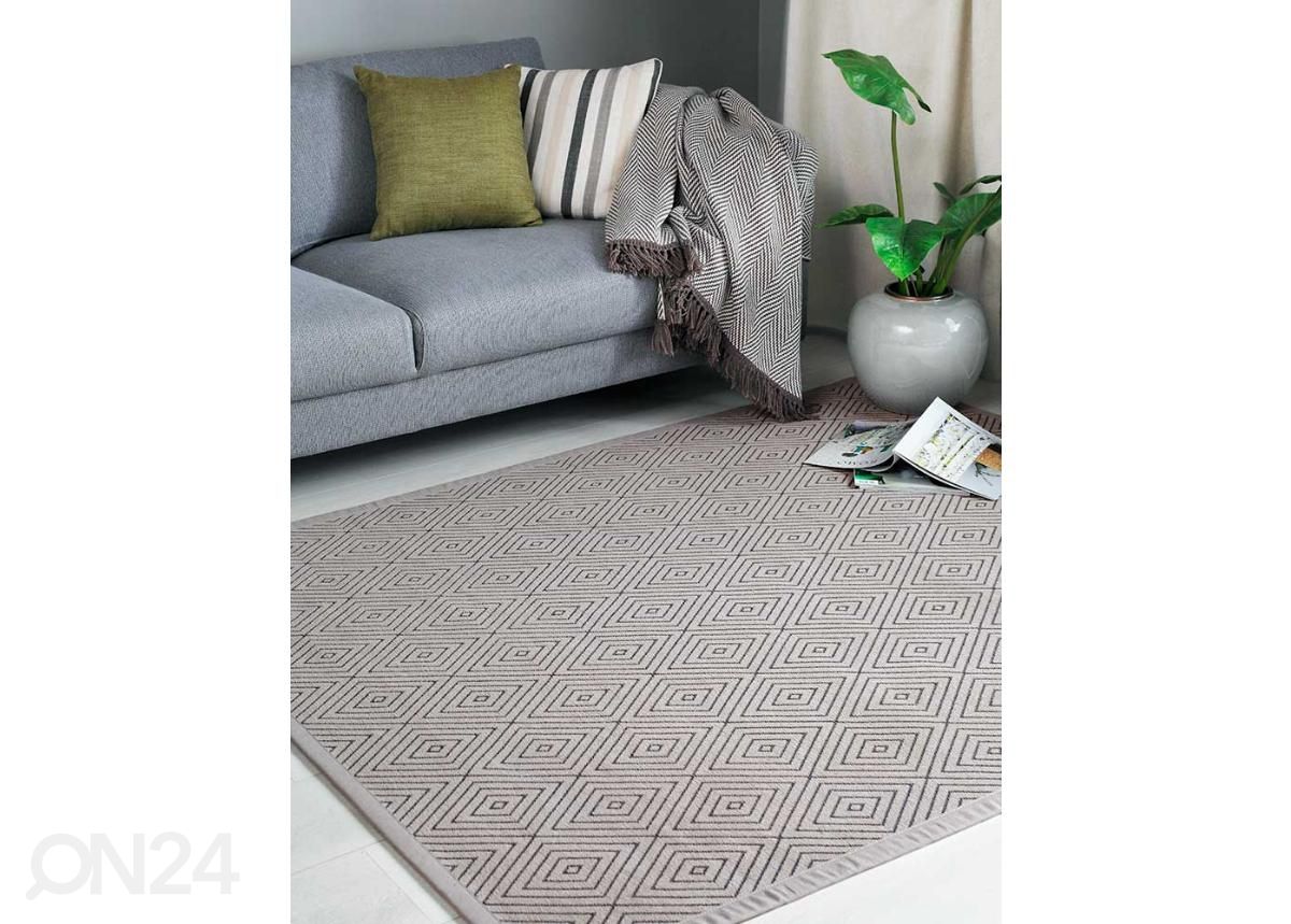 Narma smartWeave® vaip Kuninga beige 70x140 cm suurendatud