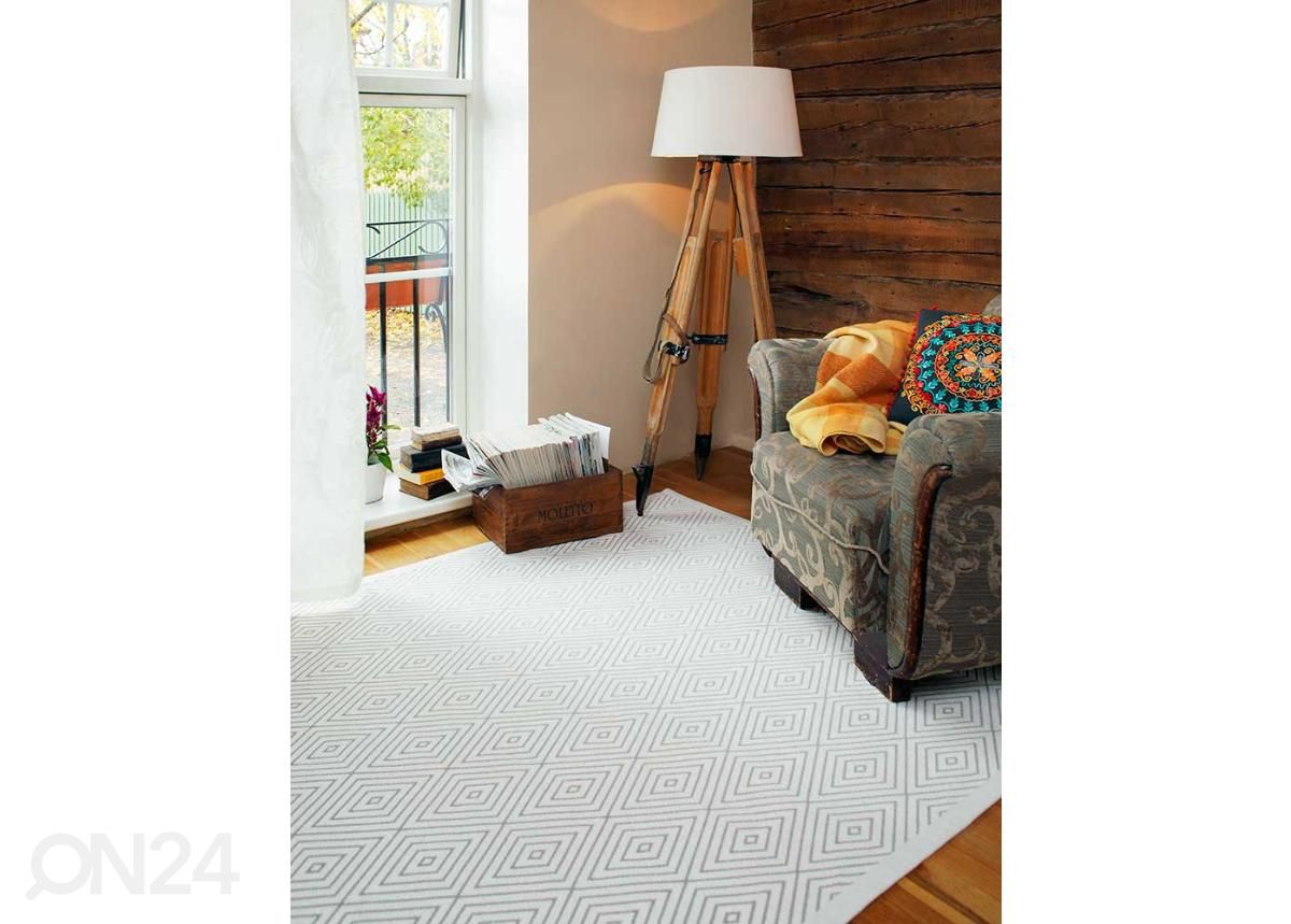 Narma smartWeave® vaip Kuninga white 70x140 cm suurendatud