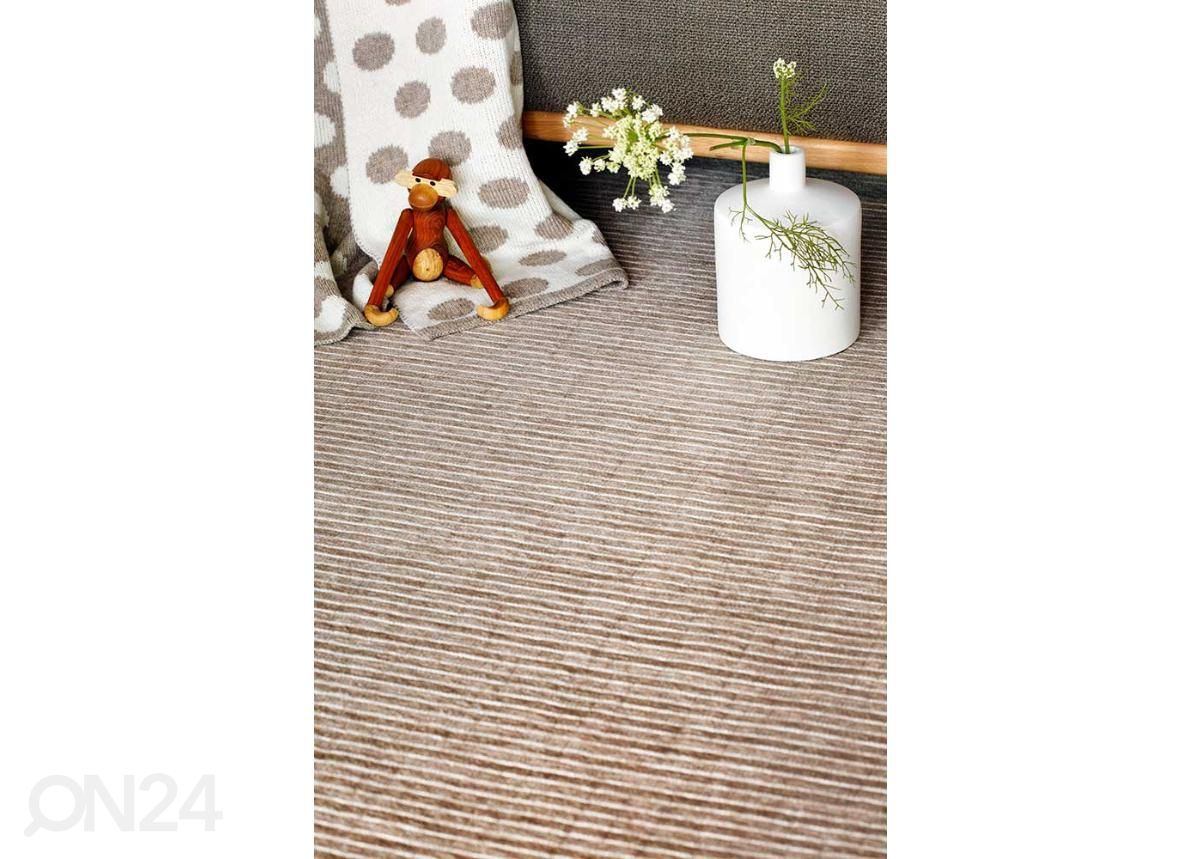 Narma smartWeave® vaip Kursi beige 70x140 cm suurendatud