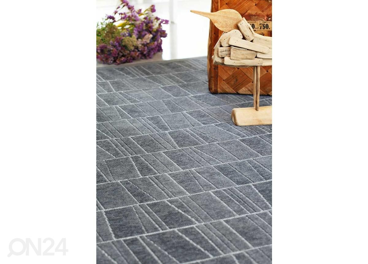 Narma smartWeave® vaip Kursi grey 70x140 cm suurendatud