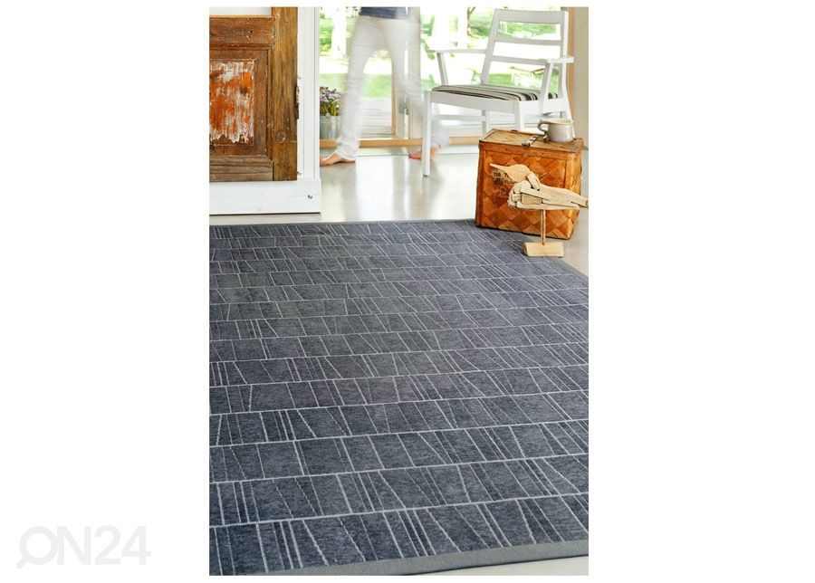 Narma smartWeave® vaip Kursi grey 70x140 cm suurendatud