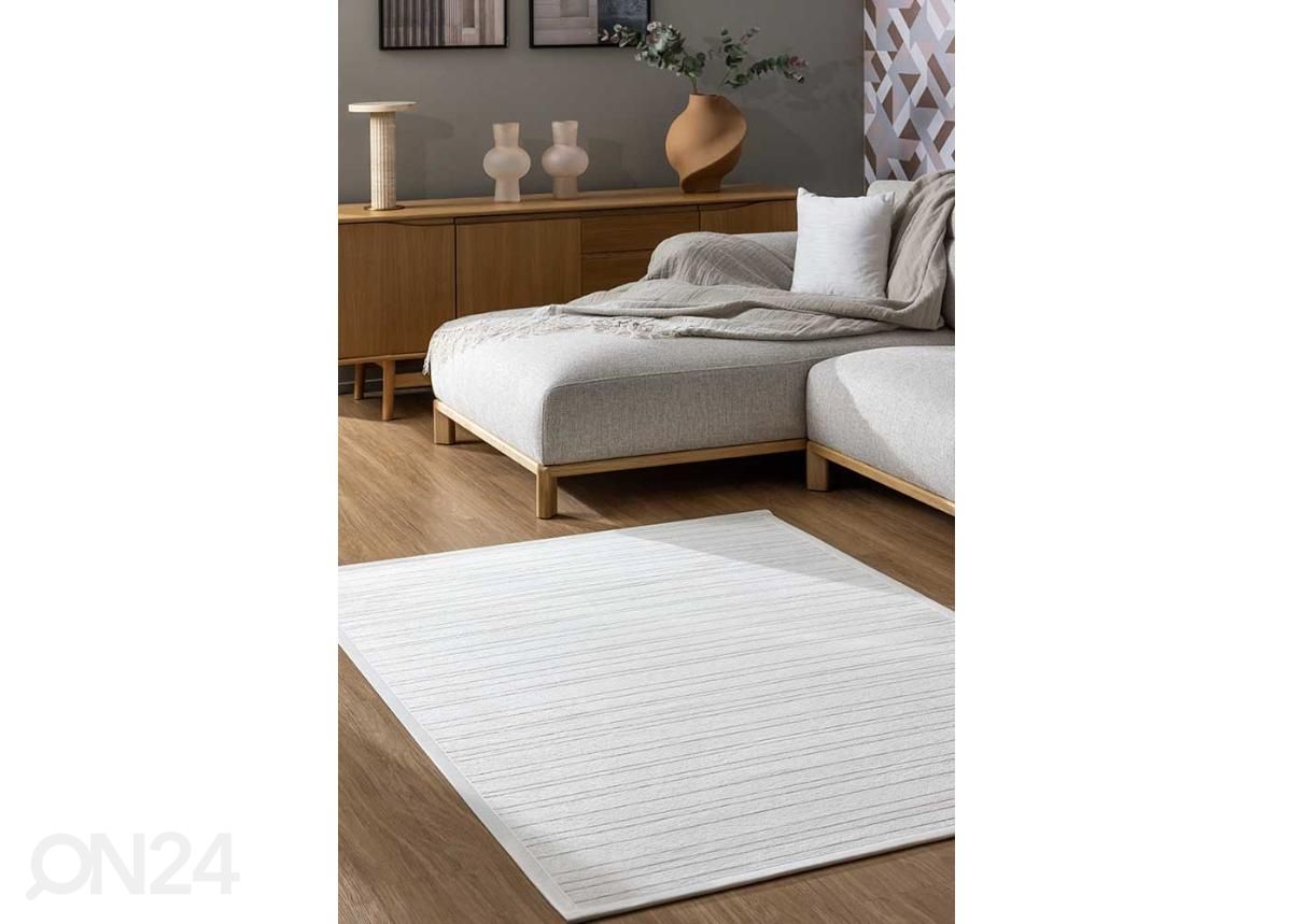 Narma smartWeave® vaip Loona white 140x200 cm suurendatud