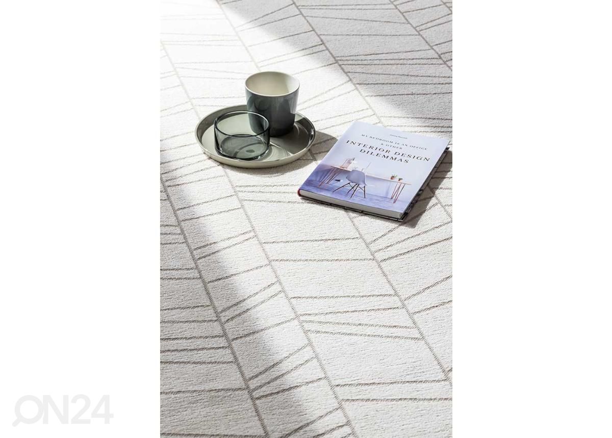 Narma smartWeave® vaip Loona white 140x200 cm suurendatud