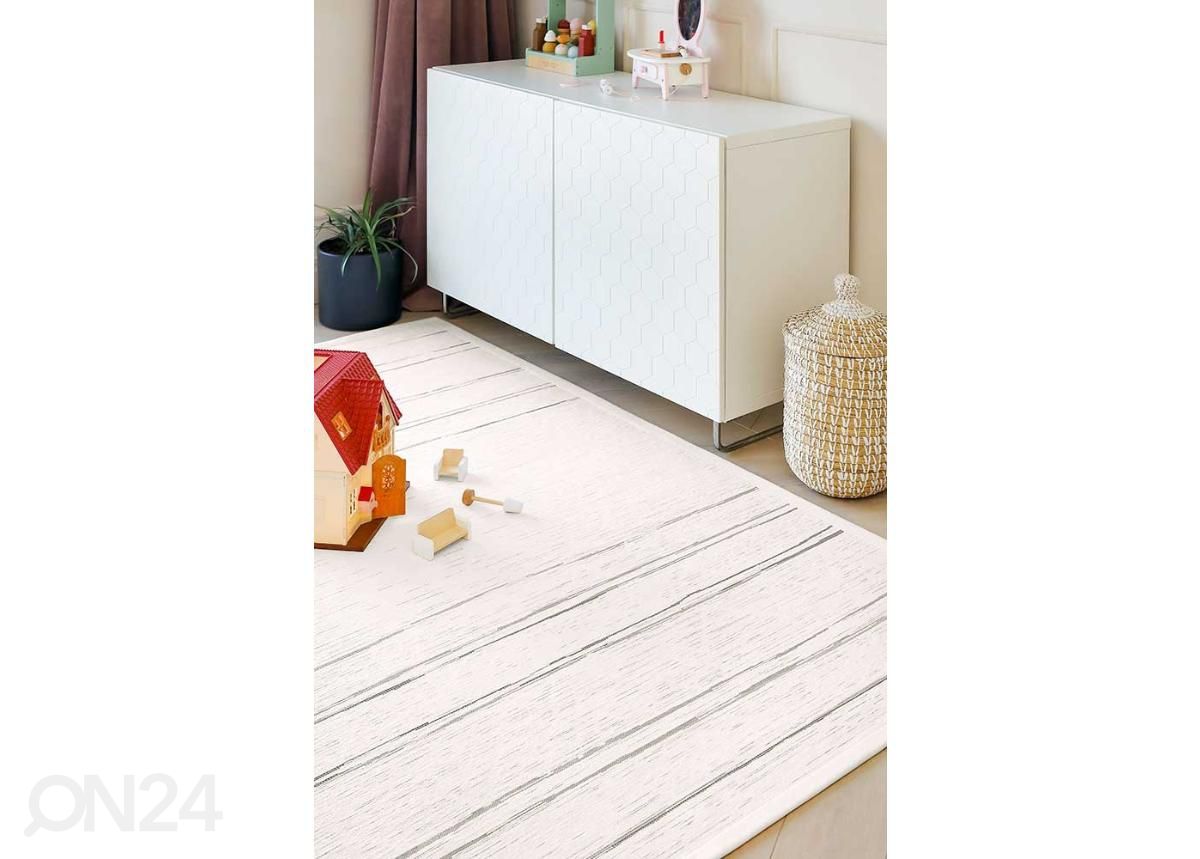 Narma smartWeave® vaip Mooste white 140x200 cm suurendatud