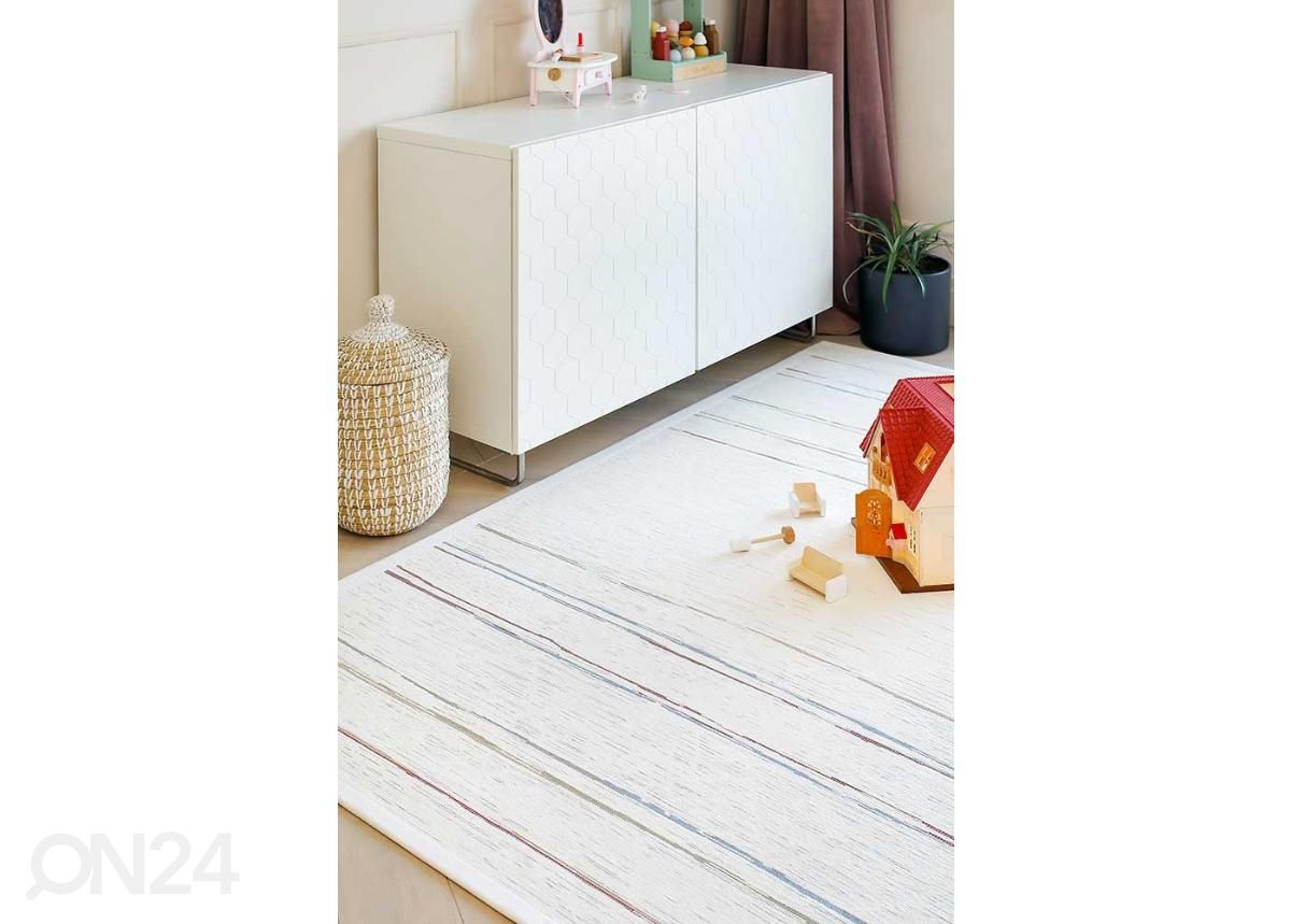 Narma smartWeave® vaip Mooste white multi 140x200 cm suurendatud