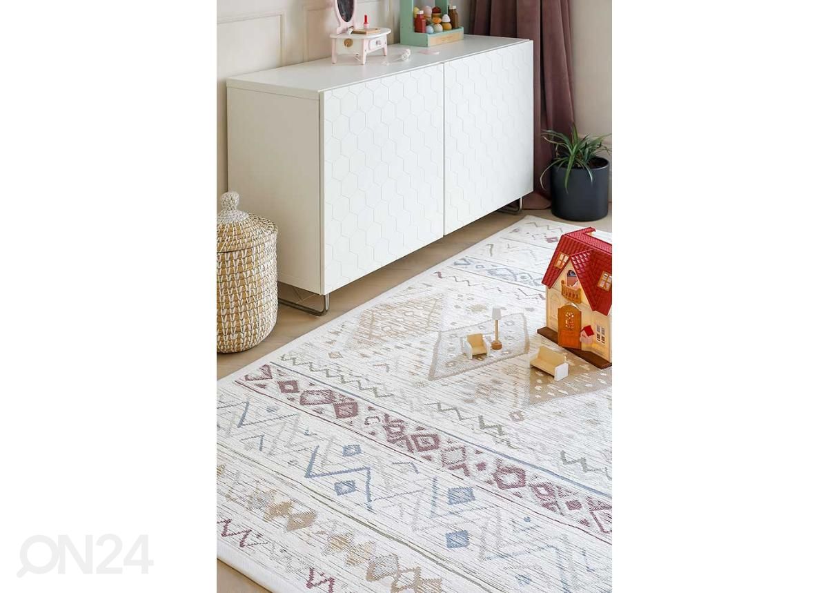 Narma smartWeave® vaip Mooste white multi 140x200 cm suurendatud