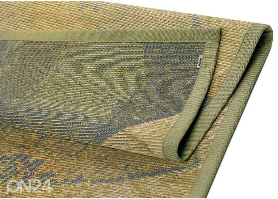 Narma smartWeave® vaip Mukri olive 140x200 cm suurendatud