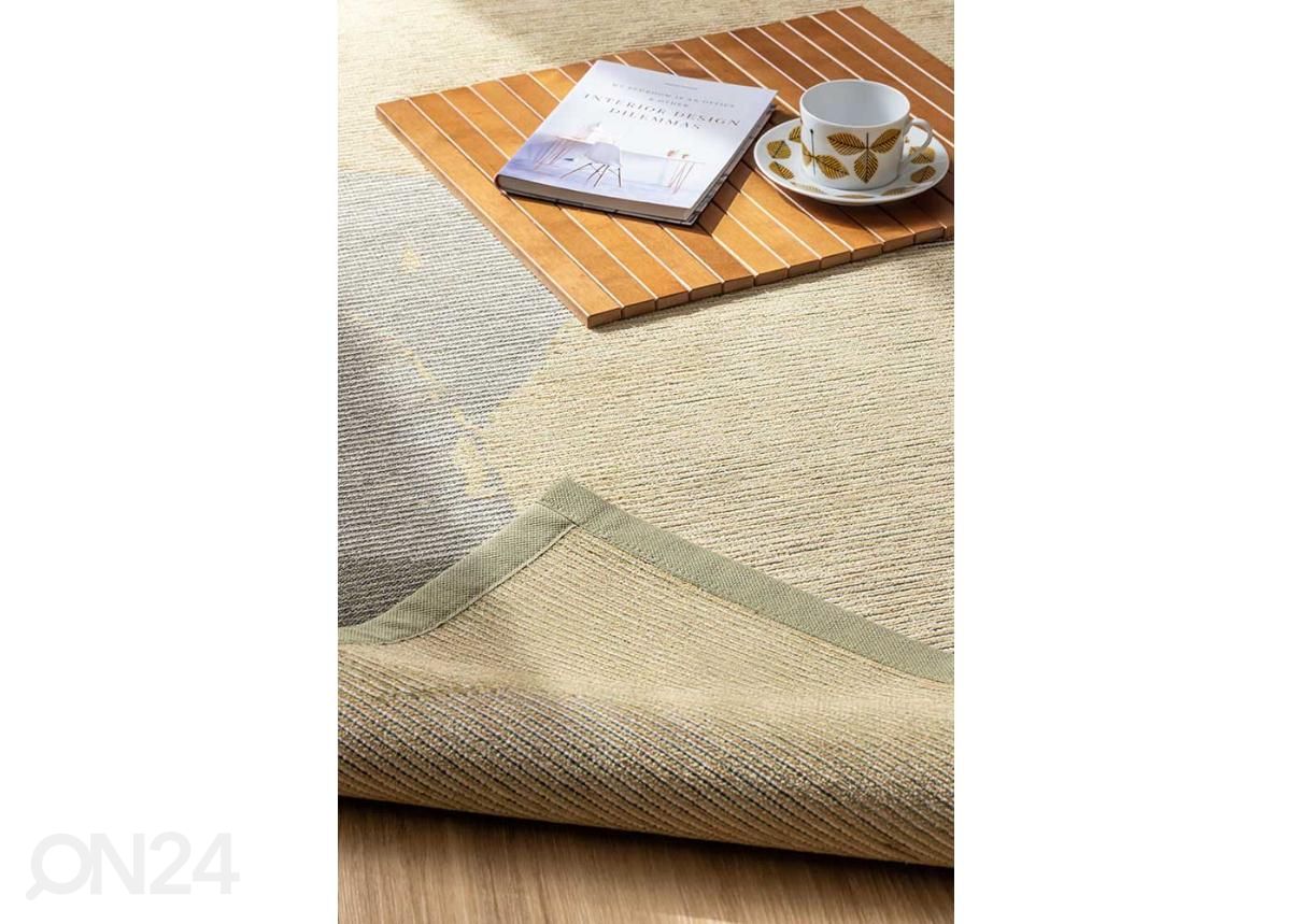 Narma smartWeave® vaip Mukri olive 140x200 cm suurendatud