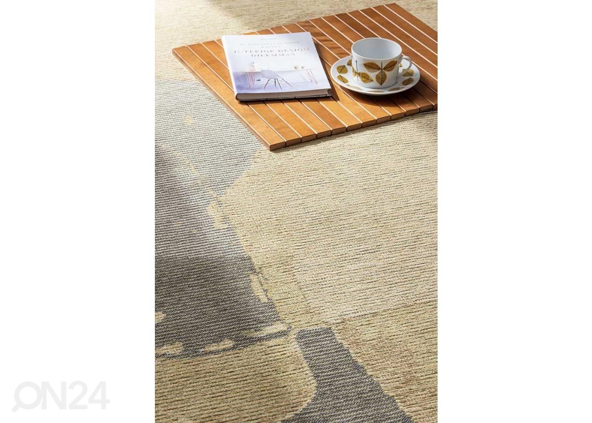 Narma smartWeave® vaip Mukri olive 140x200 cm suurendatud