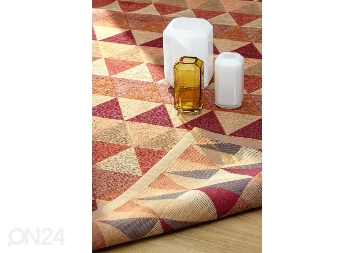 Narma smartWeave® vaip Norra gold-red 140x200 cm suurendatud