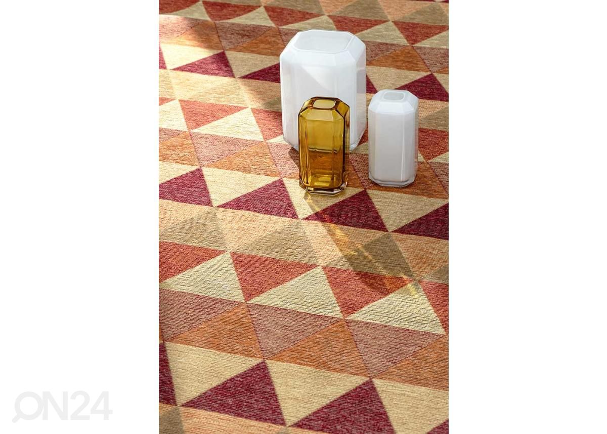 Narma smartWeave® vaip Norra gold-red 140x200 cm suurendatud