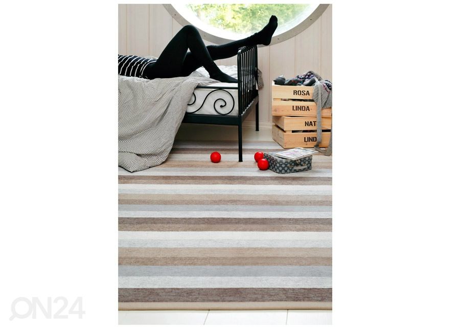 Narma smartWeave® vaip Pallika beige 100x160 cm suurendatud