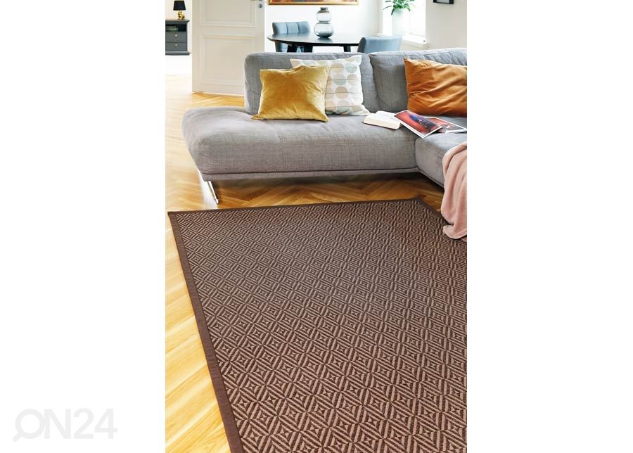 Narma smartWeave® vaip Püha brown 100x160 cm suurendatud