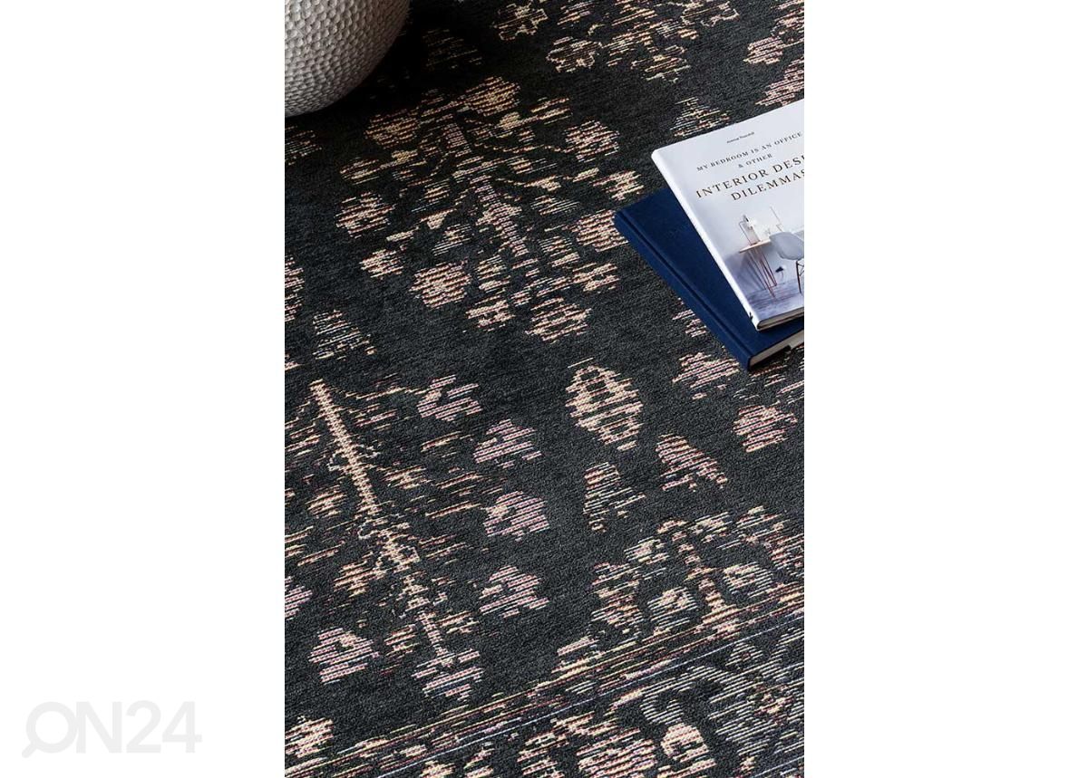 Narma smartWeave® vaip Reigi carbon multi 140x200 cm suurendatud