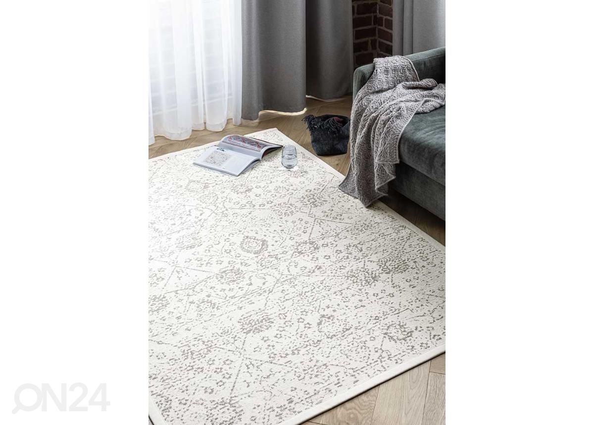 Narma smartWeave® vaip Sangaste white 140x200 cm suurendatud