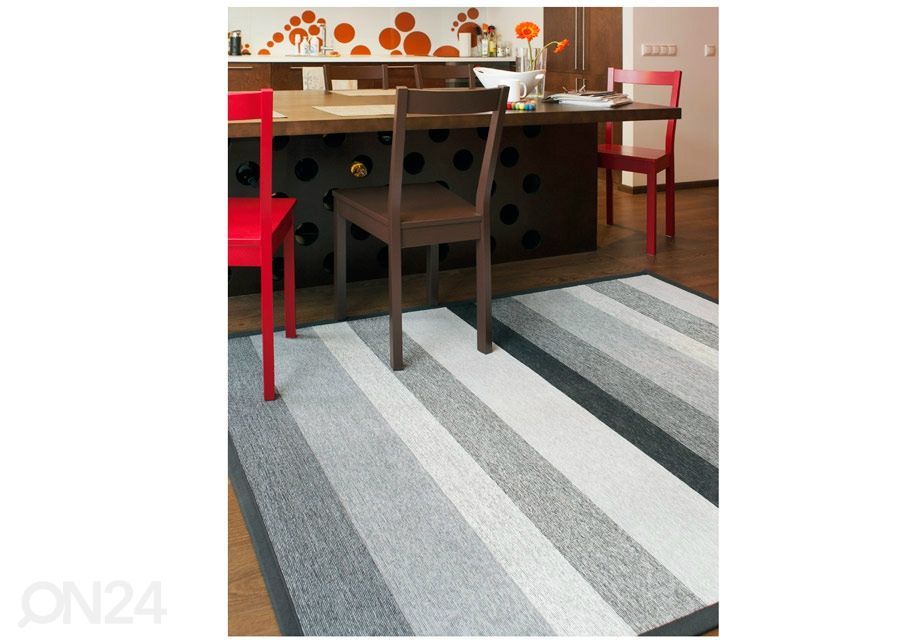 Narma smartWeave® vaip Tidriku grey 140x200 cm suurendatud