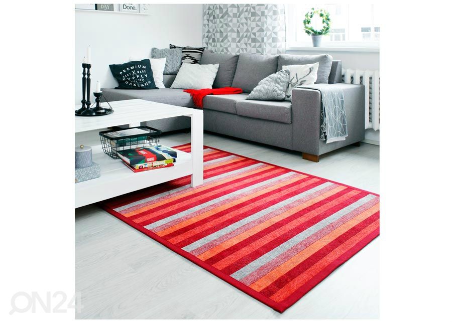 Narma smartWeave® vaip Treski red 100x160 cm suurendatud