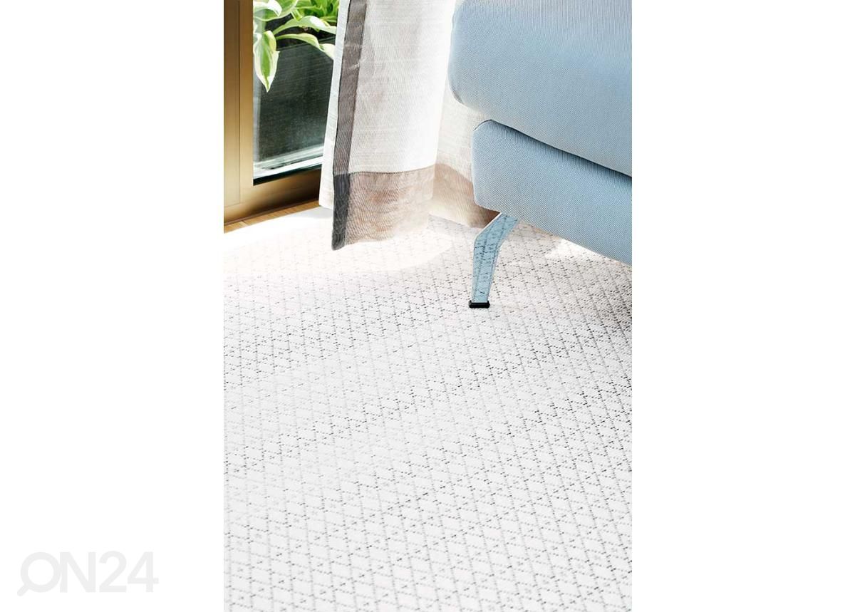 Narma smartWeave® vaip Tsirgu white 100x160 cm suurendatud