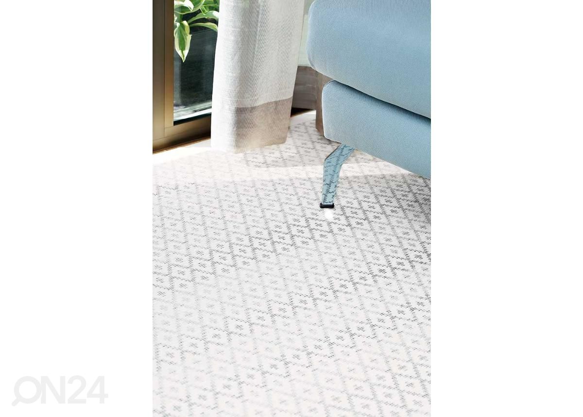 Narma smartWeave® vaip Tsirgu white 100x160 cm suurendatud