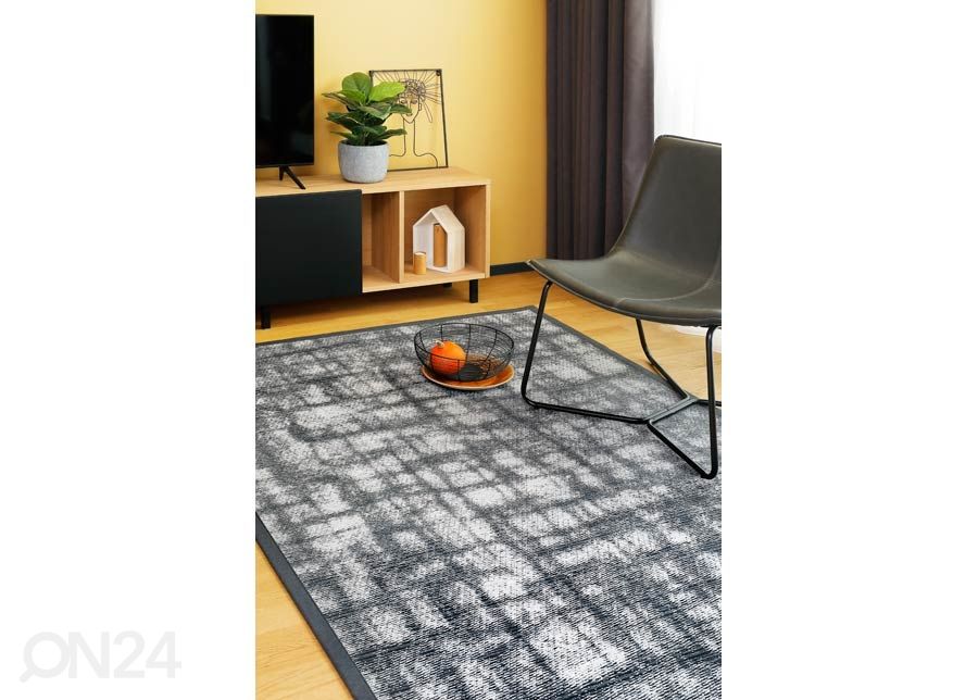 Narma smartWeave® vaip Virve carbon 140x200 cm suurendatud