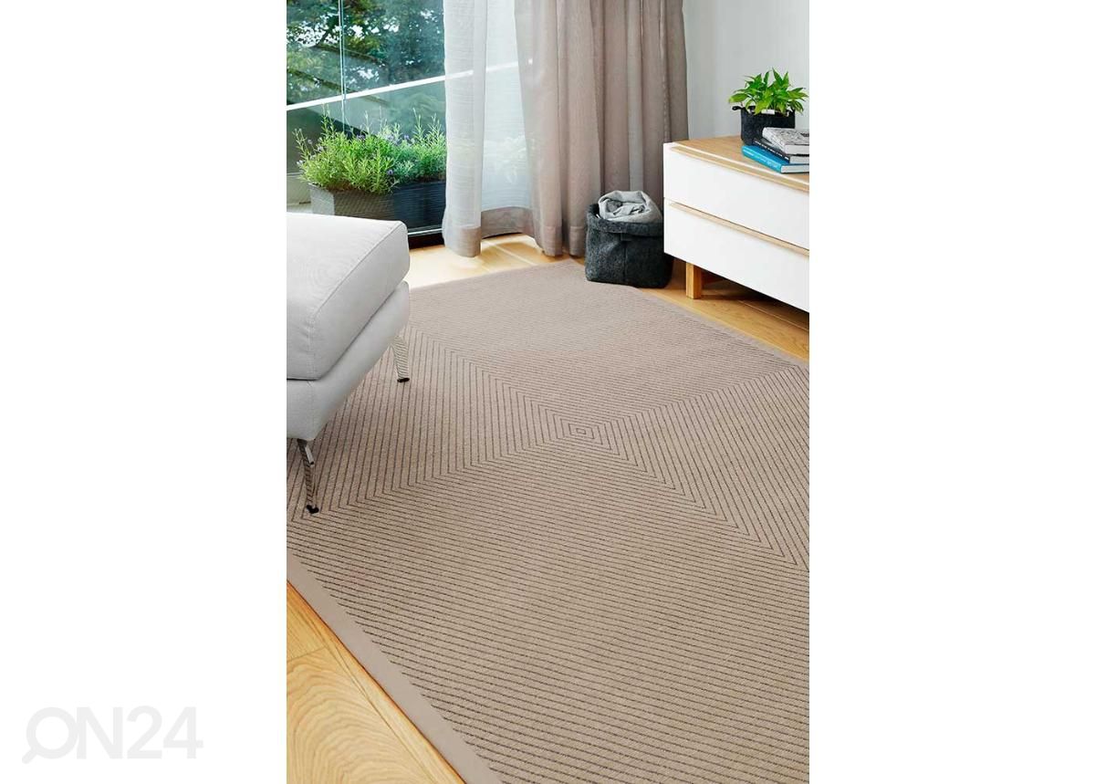 Narma smartWeave® vaip Vivva khaki 140x200 cm suurendatud