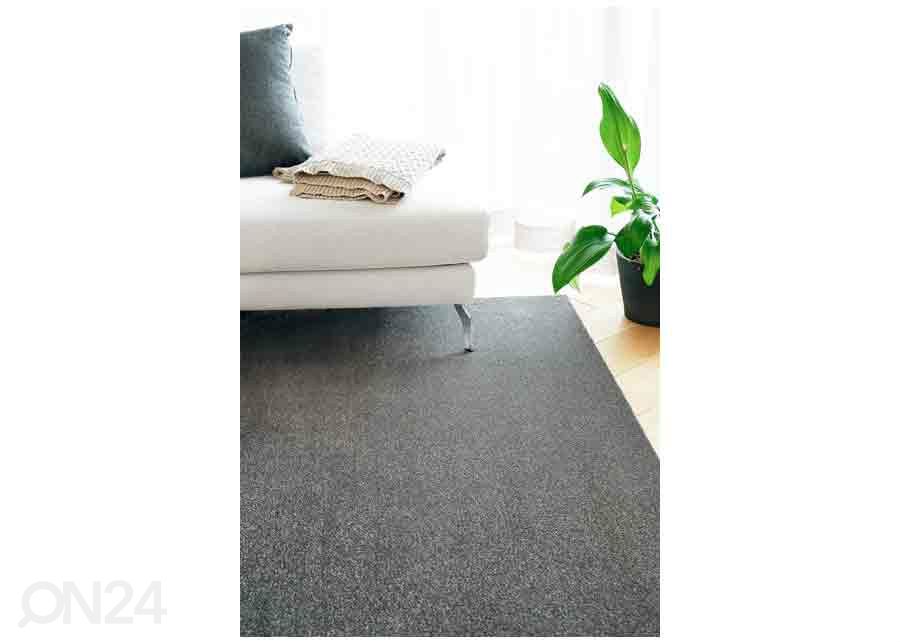 Narma veluurvaip Eden grey 67x133 cm suurendatud