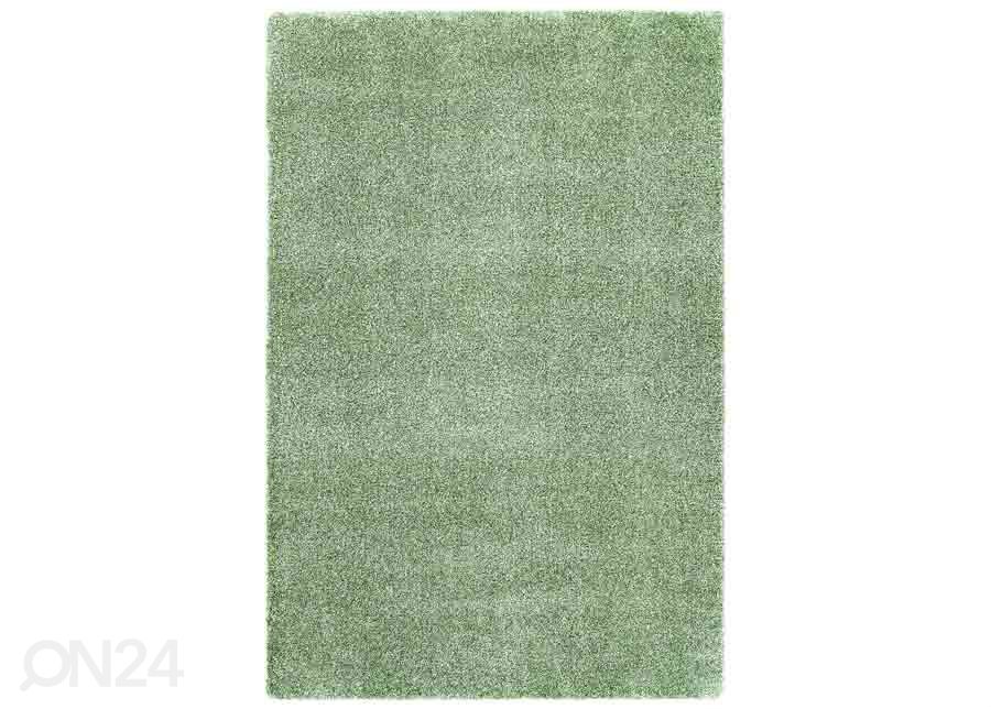 Narma veluurvaip Noble green 67x133 cm suurendatud